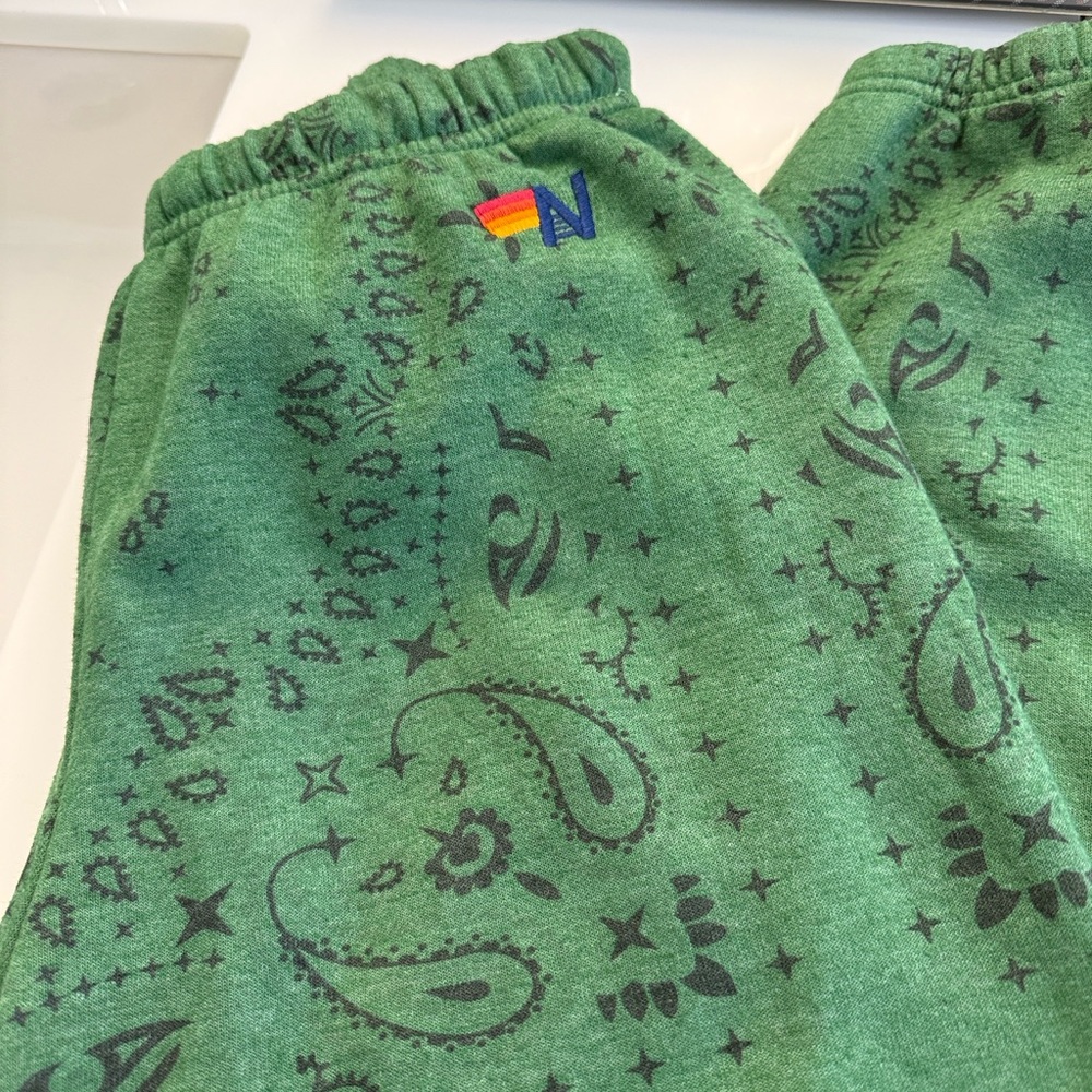 Aviator Nation Ladies Bandana Palm Sweatpants Like New I brought wrong size - Picture 6 of 9